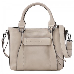 Longchamp 3D S Handtasche Damen Grau | 1869-OMLDJ