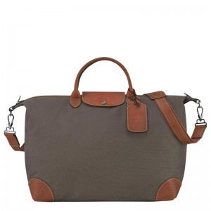 Longchamp Boxford S Reisetasche Herren Braun | 1837-HNYJQ