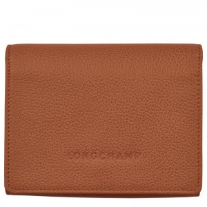 Longchamp Le Foulonné Geldbörse Herren Braun | 6458-XGYBS