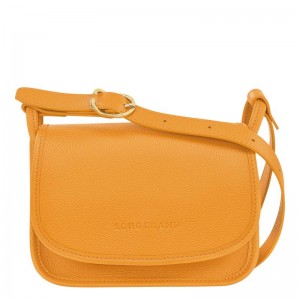 Longchamp Le Foulonné S Umhängetasche Damen Aprikose Orange | 0295-PHNOI