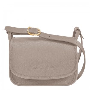 Longchamp Le Foulonné S Umhängetasche Damen Grau | 7028-ZKWIN