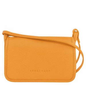 Longchamp Le Foulonné XS Geldbörse Damen Aprikose Orange | 4287-JBFMI