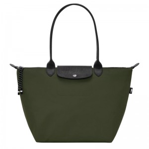 Longchamp Le Pliage Energy L Tragetaschen Damen Khaki | 6273-ZJWBL