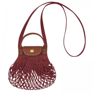 Longchamp Le Pliage Filet XS Mesh Bag Damen Braun | 9048-IOCNW