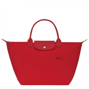 Longchamp Le Pliage Green M Handtasche Damen Rot | 5701-NERPZ