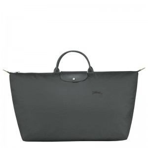 Longchamp Le Pliage Green M Reisetasche Herren Grau | 2470-ZOVXD