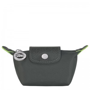 Longchamp Le Pliage Green Münzgeldbörsen Herren Grau | 5082-ZRXPJ