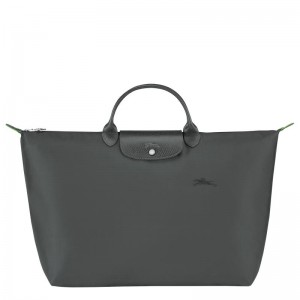 Longchamp Le Pliage Green S Reisetasche Damen Grau | 0965-HGVYK