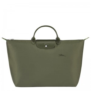 Longchamp Le Pliage Green S Reisetasche Herren Grün | 5192-MZHVP