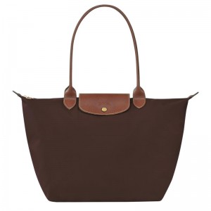 Longchamp Le Pliage Original L Tragetaschen Damen Braun | 8561-GOHWN