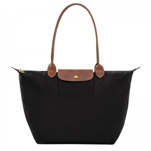 Longchamp Le Pliage Original L Tragetaschen Damen Schwarz | 0137-MHCEK