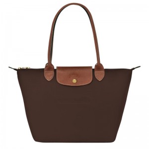 Longchamp Le Pliage Original M Tragetaschen Damen Braun | 5698-OUPXL