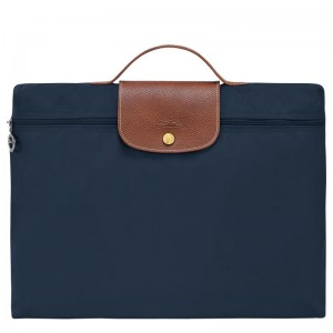 Longchamp Le Pliage Original S Aktentasche Herren Navy | 9216-QRIYM