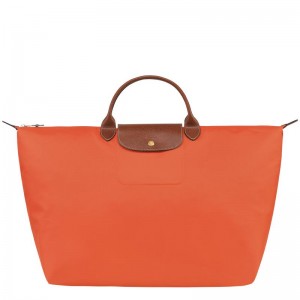 Longchamp Le Pliage Original S Reisetasche Damen Orange | 7231-ENWDK