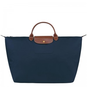 Longchamp Le Pliage Original S Reisetasche Damen Navy | 5241-ABQWN