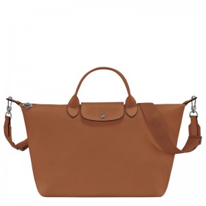 Longchamp Le Pliage Xtra L Handtasche Herren Braun | 9526-SYVZA