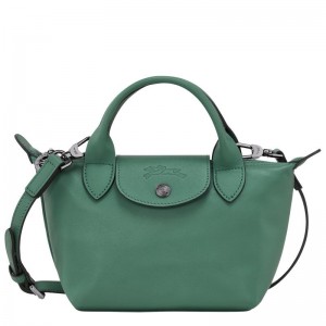 Longchamp Le Pliage Xtra XS Handtasche Damen Grün | 9146-JAWNI