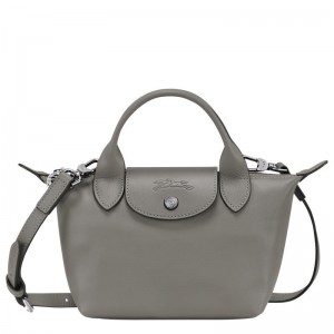 Longchamp Le Pliage Xtra XS Handtasche Damen Grau | 6093-WTZAY