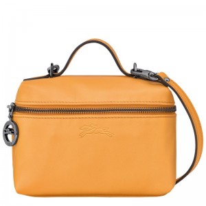 Longchamp Le Pliage Xtra XS Vanity Umhängetasche Damen Aprikose Orange | 1328-PEVCI