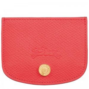 Longchamp Épure Kartenhalter Damen Rot | 2056-WEVXM