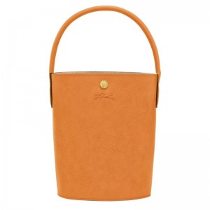 Longchamp Épure S Bucket Tasche Damen Aprikose Orange | 6038-CBODW