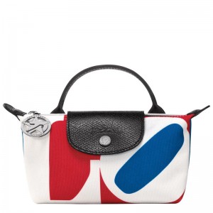 Longchamp x Robert Indiana Beuteltasche Damen Weiß | 4562-LHMTF