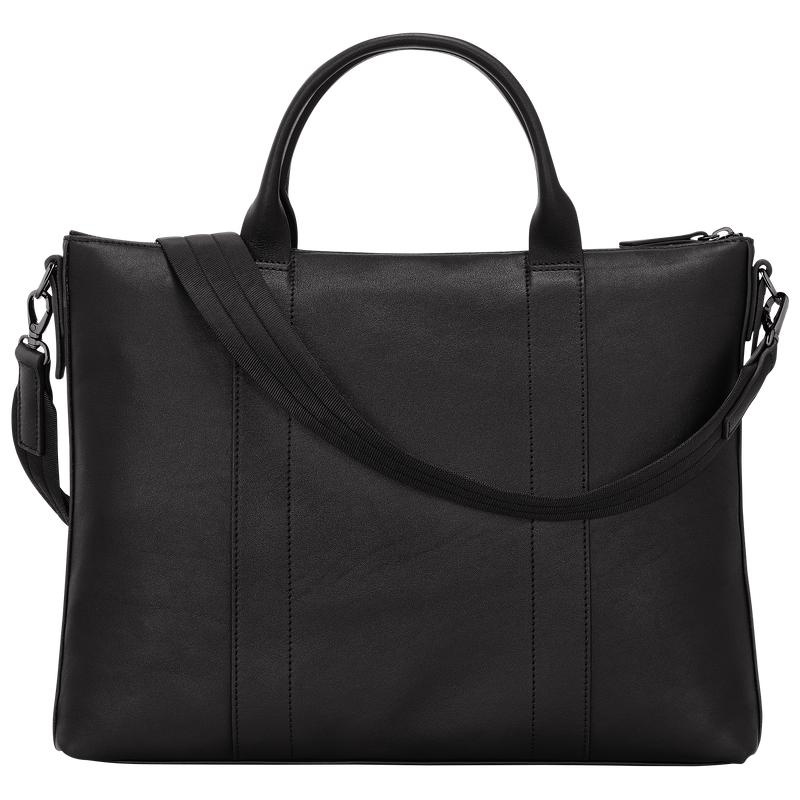 Longchamp 3D Aktentasche Damen Schwarz | 9351-ROAFV