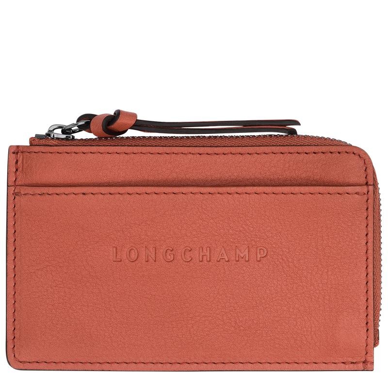 Longchamp 3D Kartenhalter Damen Rot | 1738-OVUEP