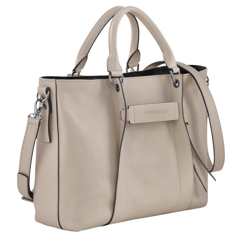 Longchamp 3D L Handtasche Damen Grau | 4901-SXTNE