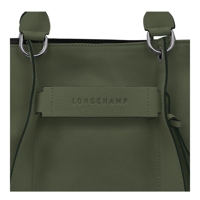 Longchamp 3D L Handtasche Damen Khaki | 5426-YGTEV