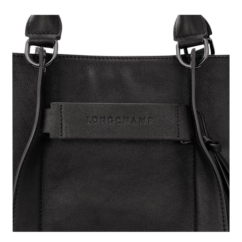 Longchamp 3D L Handtasche Damen Schwarz | 0192-XKTYB