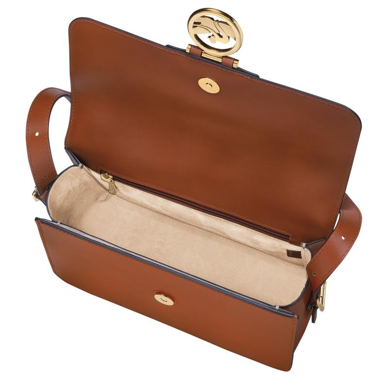 Longchamp Box-Trot M Umhängetasche Damen Braun | 1925-DBXNV