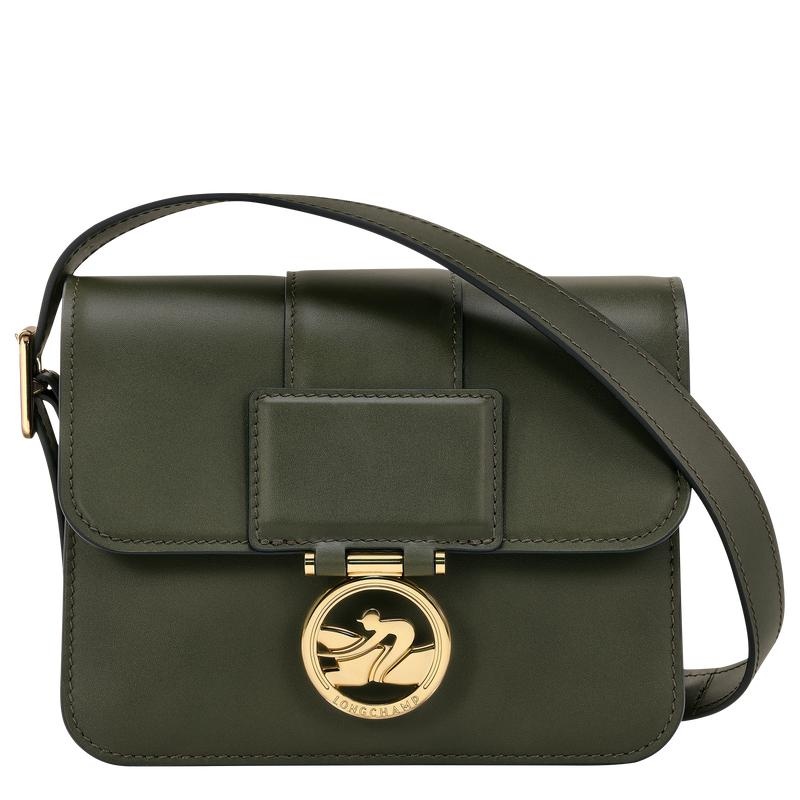 Longchamp Box-Trot S Umhängetasche Damen Khaki | 5739-TRJCG