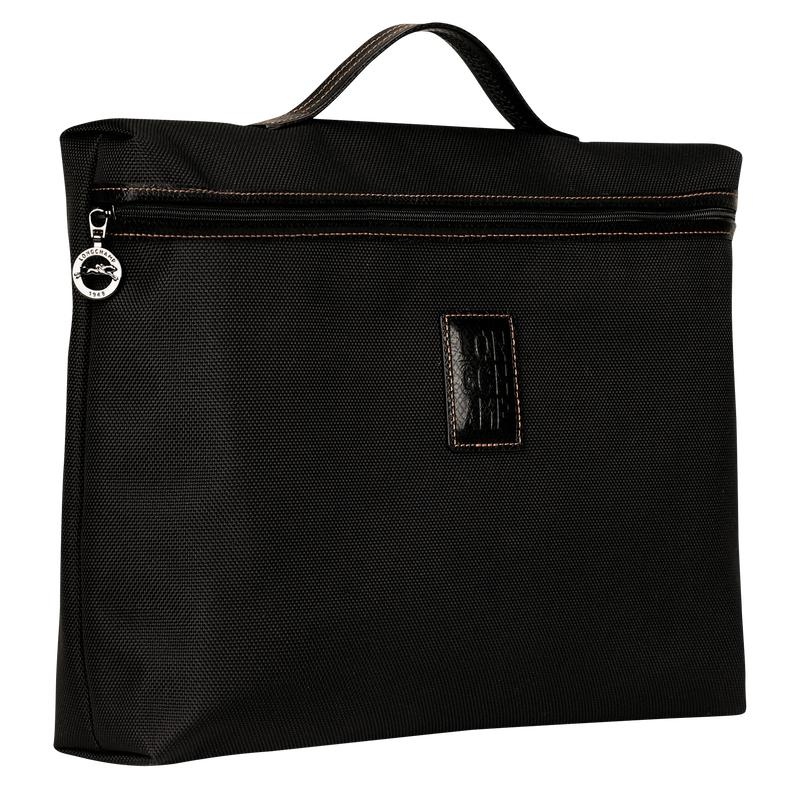 Longchamp Boxford S Aktentasche Herren Schwarz | 0683-PQAKW