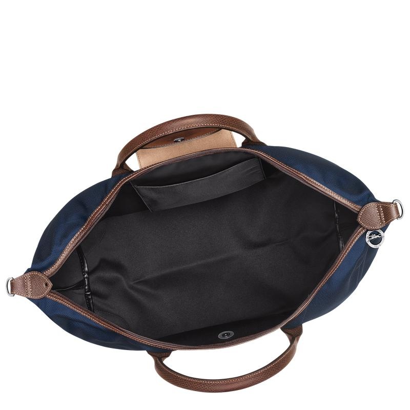 Longchamp Boxford S Reisetasche Herren Blau | 7428-HJATE