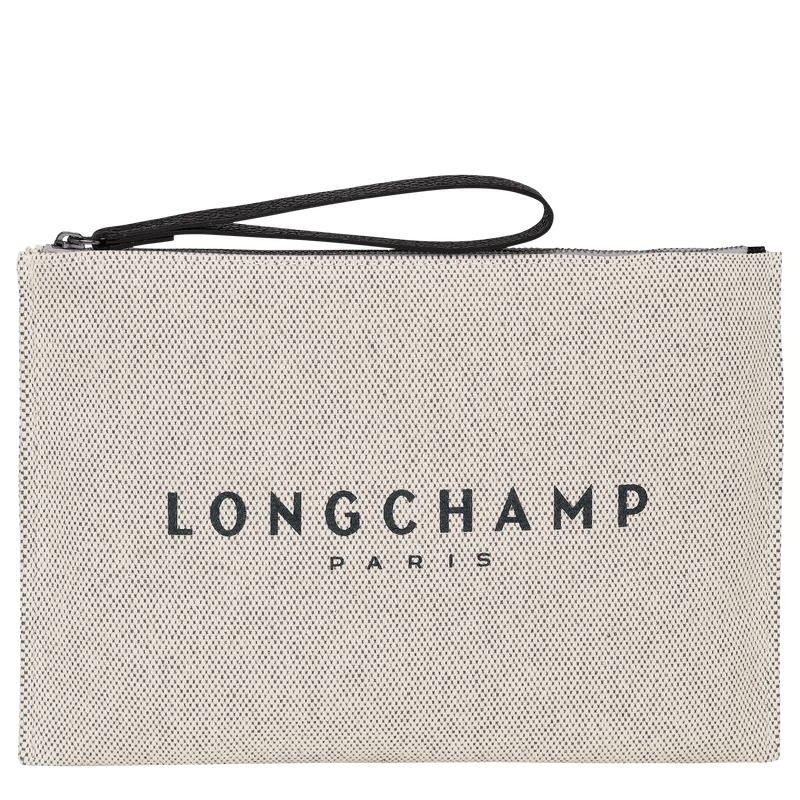 Longchamp Essential Beuteltasche Damen Weiß | 9430-IVLRK