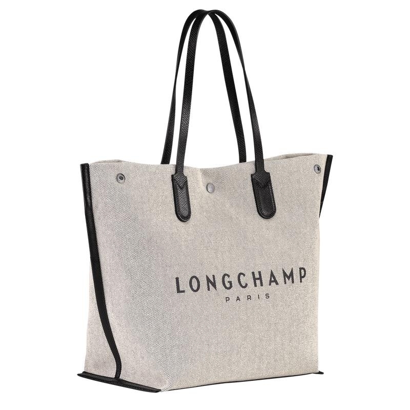 Longchamp Essential L Tragetaschen Damen Weiß | 7549-DTFGS