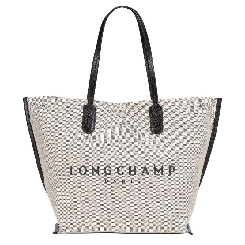 Longchamp Essential L Tragetaschen Damen Weiß | 7549-DTFGS