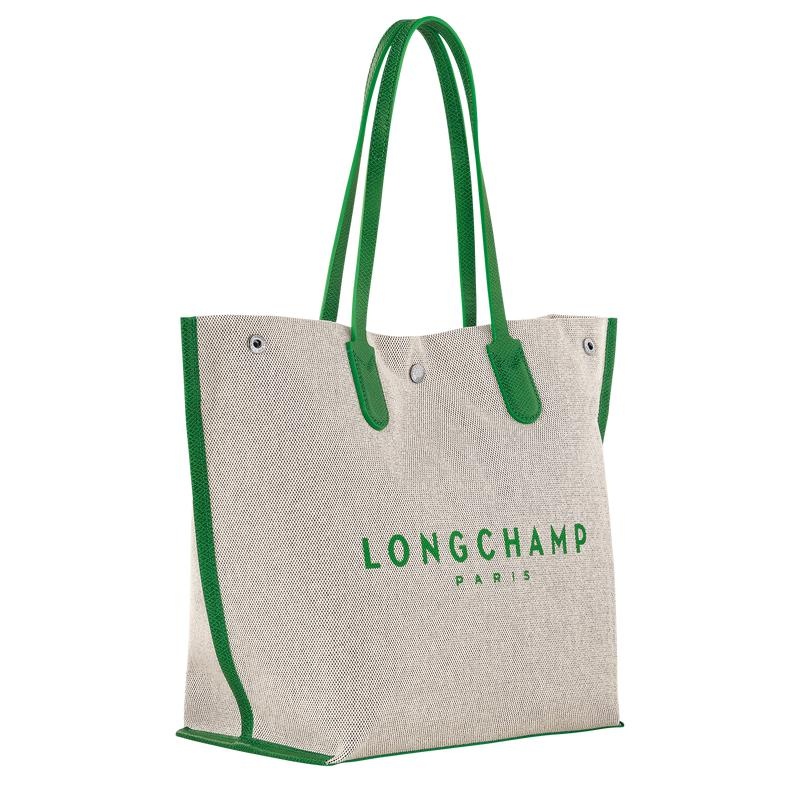 Longchamp Essential L Tragetaschen Damen Grün | 0216-LWCZS