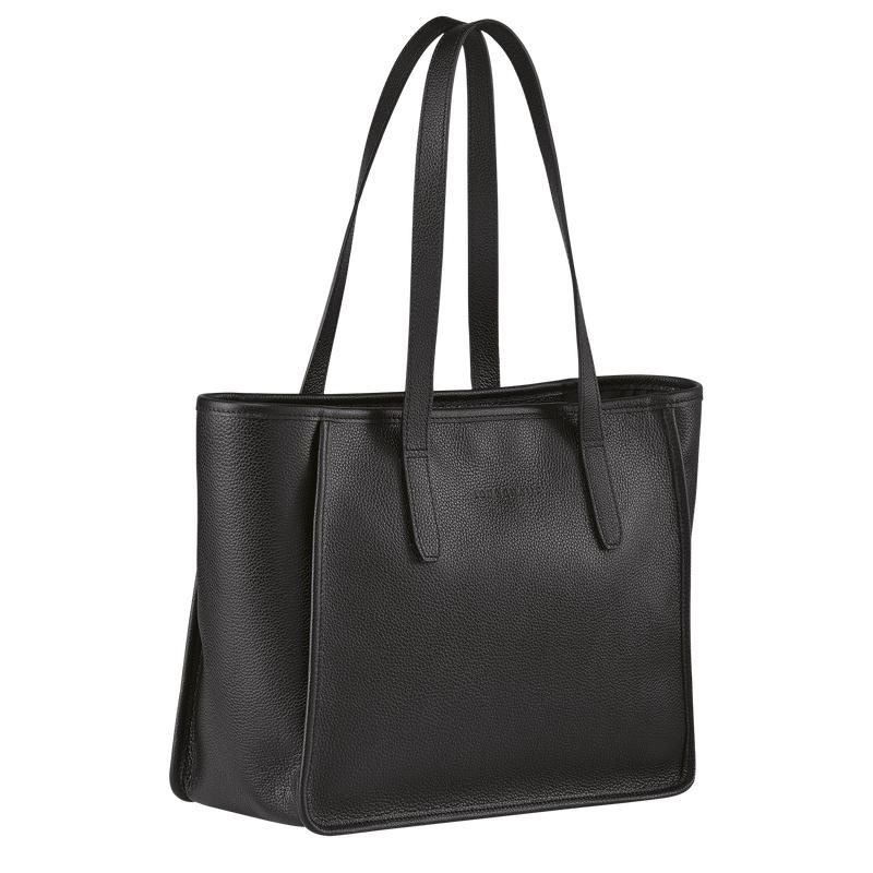 Longchamp Le Foulonné L Tragetaschen Damen Schwarz | 5807-DYSJU