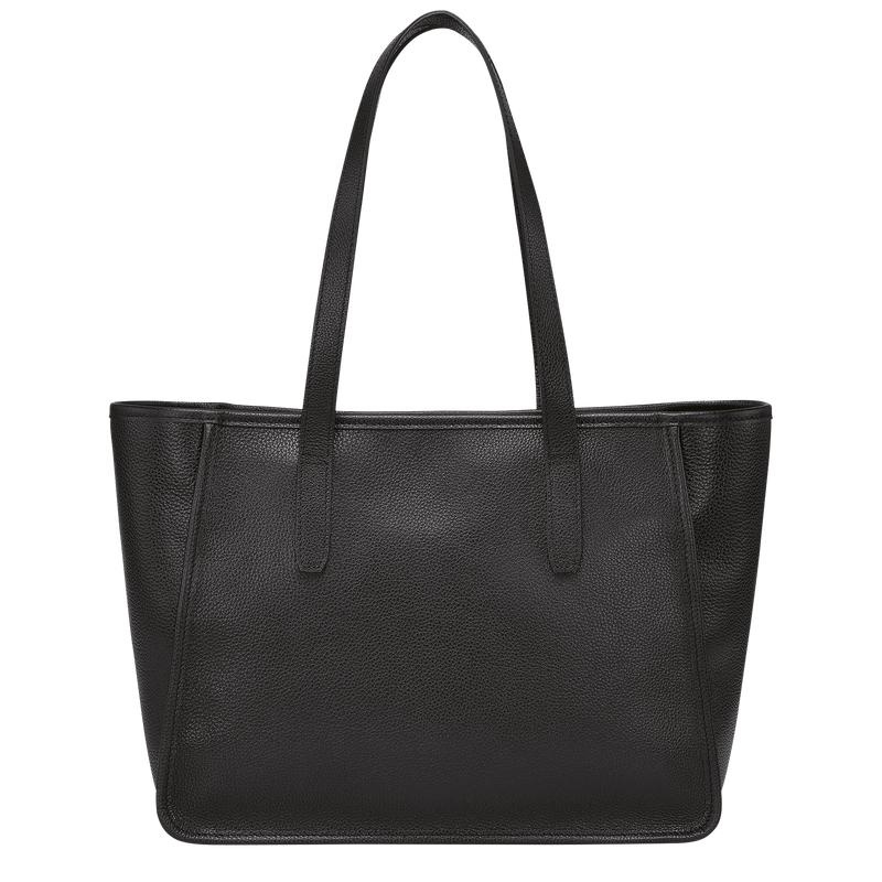 Longchamp Le Foulonné L Tragetaschen Damen Schwarz | 5807-DYSJU