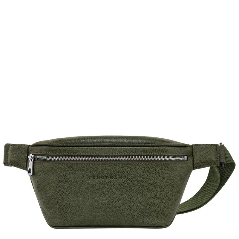 Longchamp Le Foulonné M Gürteltasche Damen Khaki | 5973-EMBSF