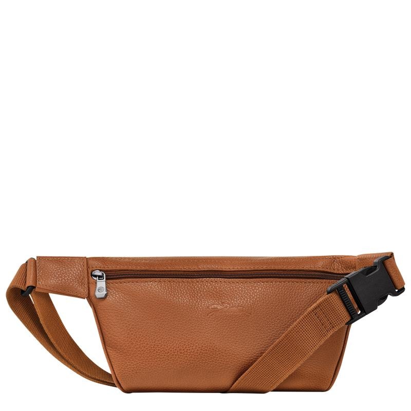 Longchamp Le Foulonné M Gürteltasche Herren Braun | 7082-DRAOW