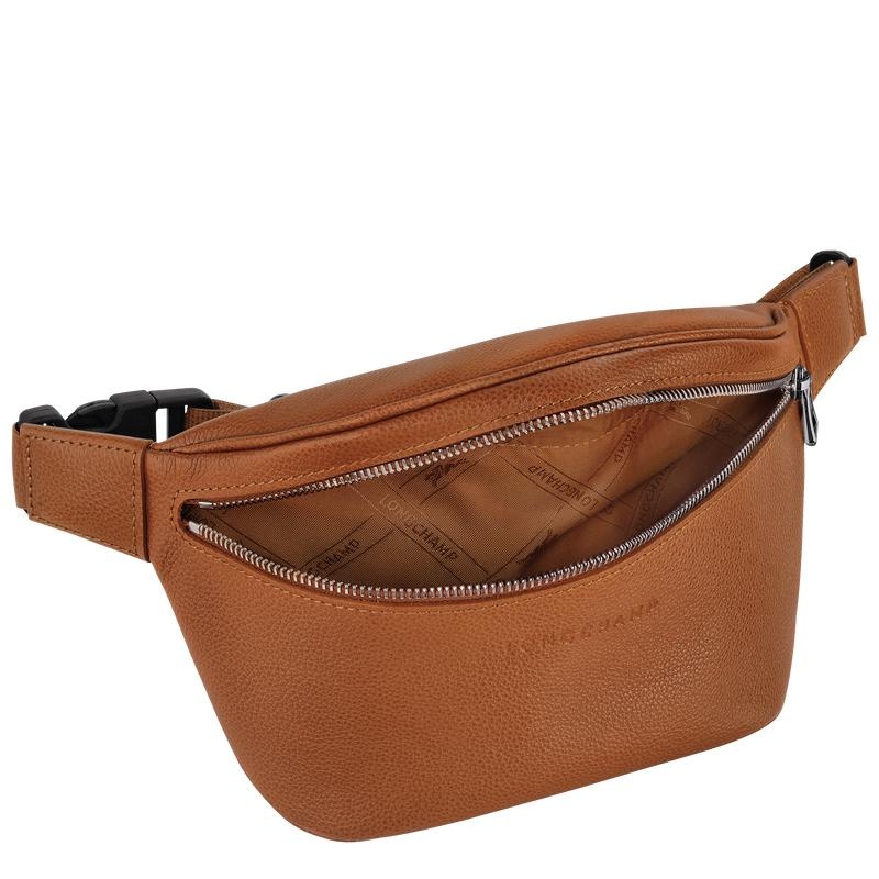 Longchamp Le Foulonné M Gürteltasche Herren Braun | 7082-DRAOW