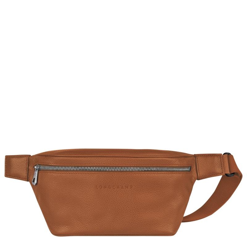 Longchamp Le Foulonné M Gürteltasche Herren Braun | 7082-DRAOW