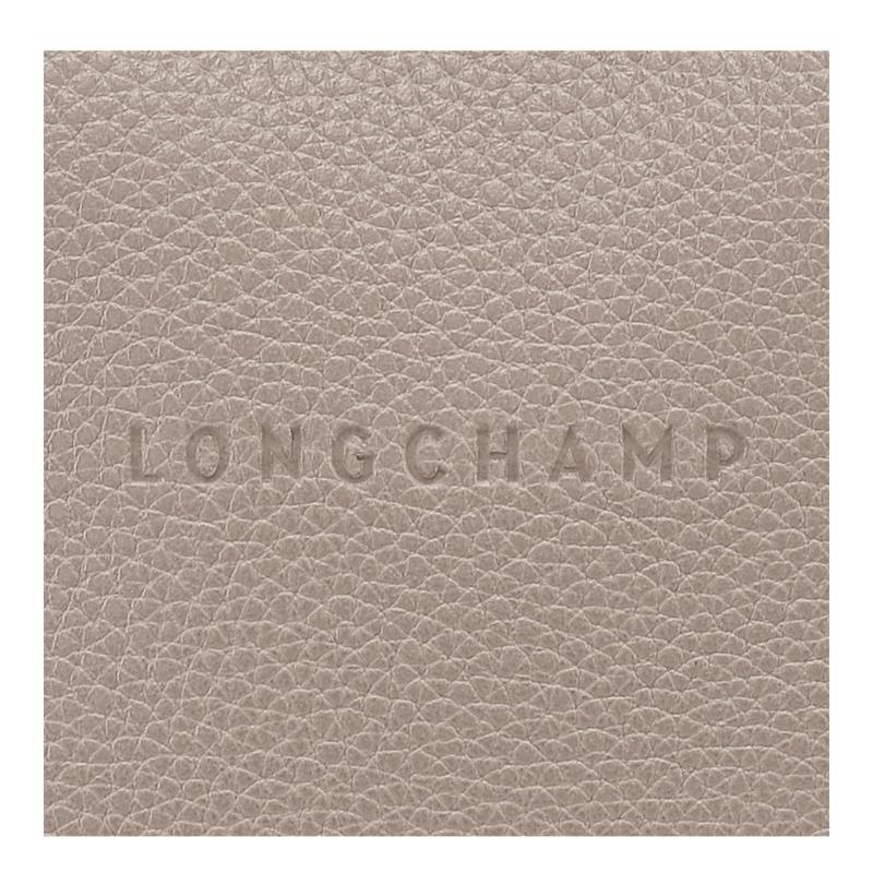 Longchamp Le Foulonné M Umhängetasche Damen Grau | 0639-DOLSF