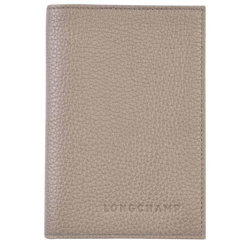 Longchamp Le Foulonné Passport cover Reisetasche Herren Grau | 2517-OQMJC