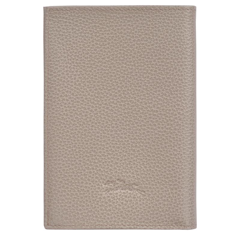 Longchamp Le Foulonné Passport cover Reisetasche Herren Grau | 3791-DKHIL