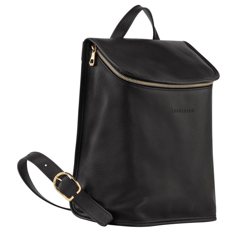 Longchamp Le Foulonné Rucksäcke Damen Schwarz | 3521-FBULN