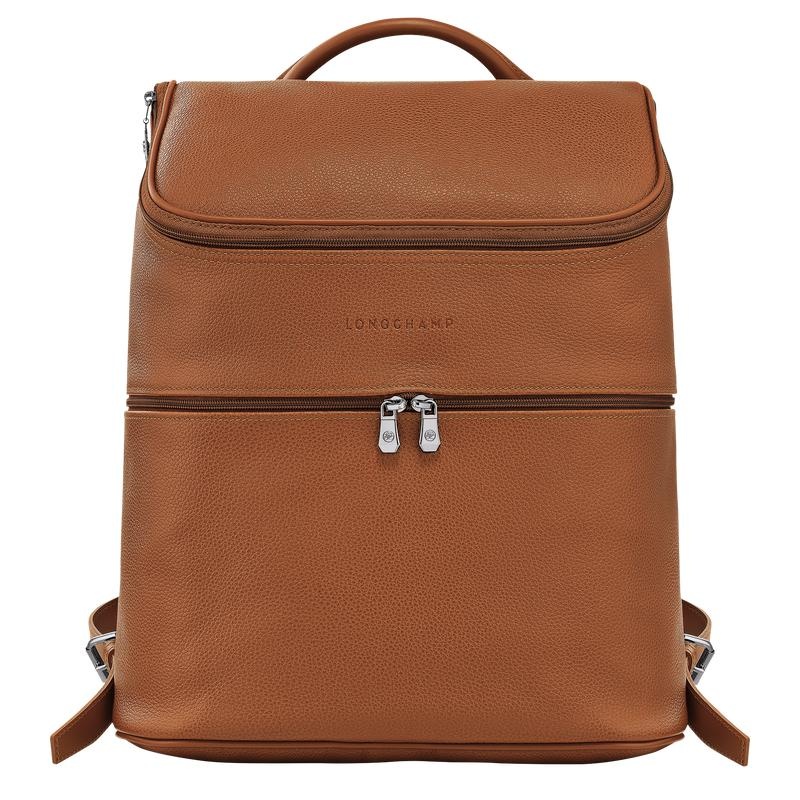 Longchamp Le Foulonné Rucksäcke Herren Braun | 8123-LKWNY